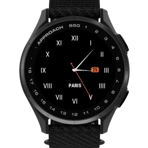 Elegant Paris Watch Face