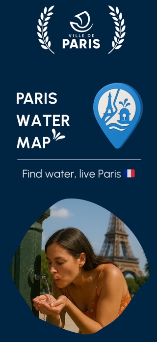Paris Water Map