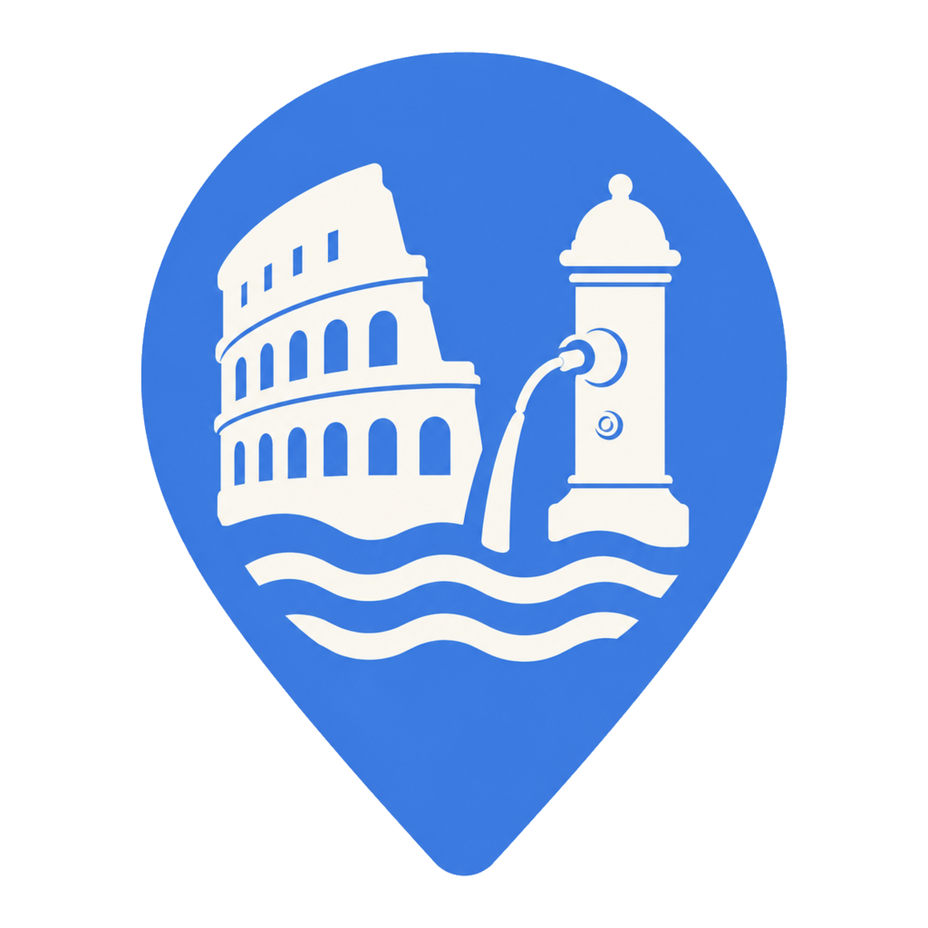 Rome Water Map logo